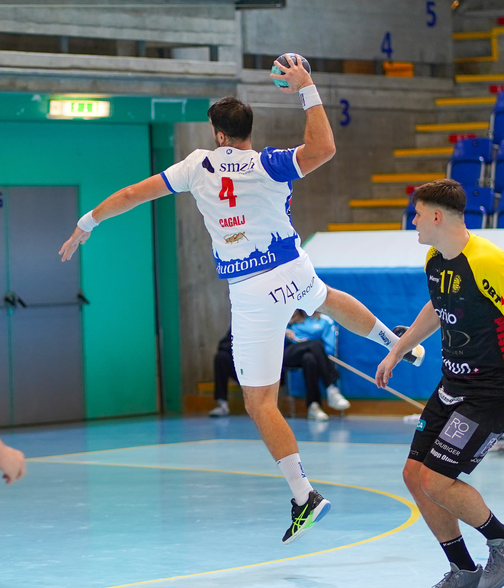 Igor Čagalj, Quickline Handball League, GC Amicitia Zürich vs St.Otmar St.Gallen